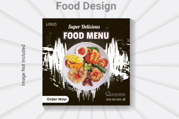 Elevate Your Brand with a Social Media Post Food Design Template