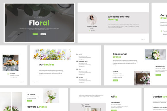 Florist Keynote Presentation: A Designer's Review