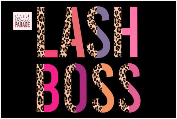 Lash Boss Png, Leopard Print: Unleash Your Fierce Side