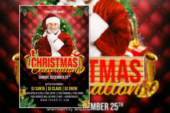 Make Your Christmas Celebration Flyer Stand Out This Holiday