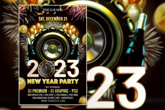 Ringing in the New Year: A Designer's Guide to the 2023 Poster Template