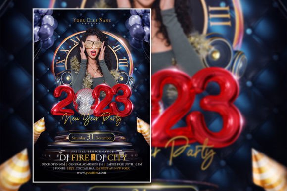 Ringing in the New Year with a Professional Party Flyer